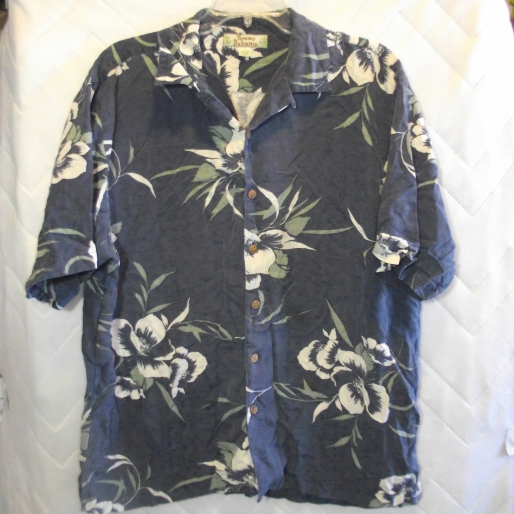 Tommy Bahama 100% Silk Shirt